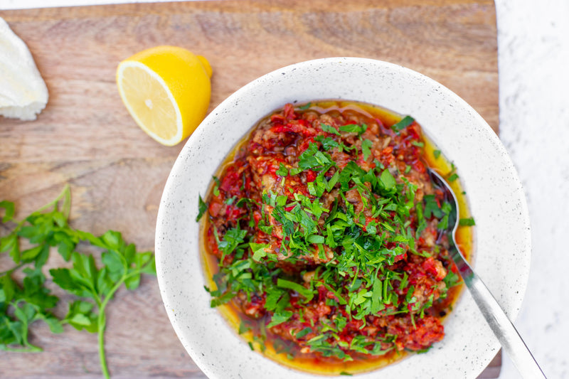 Vintage Indigo Round Pie Dish