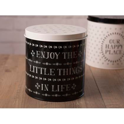 Creative Tops Stir It Up Little Things Storage Tin Black
