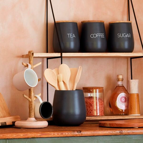 KitchenCraft Serenity Canister SET(COFFEE ,SUGAR &TEA CANISTER)