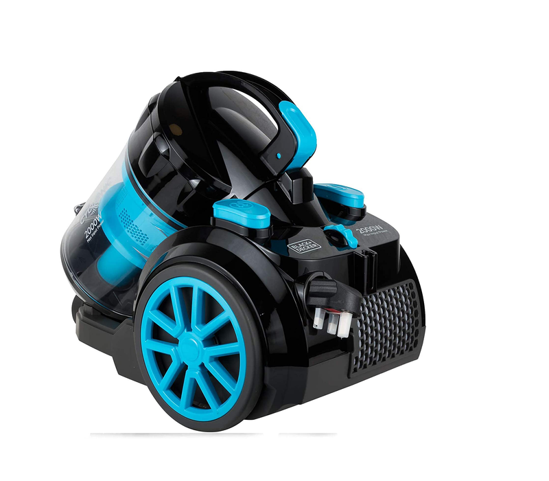 1800W Bagless Cyclonic Canister Vacuum