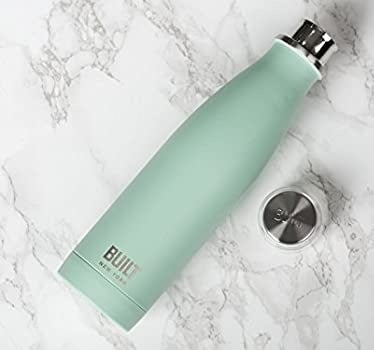 Built NY Stainless Insulated Water Bottle Perfect Seal Technology 17 Oz, Mint