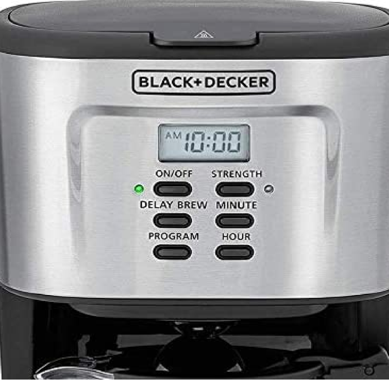 900W 12 Cup Programmable Coffee Maker