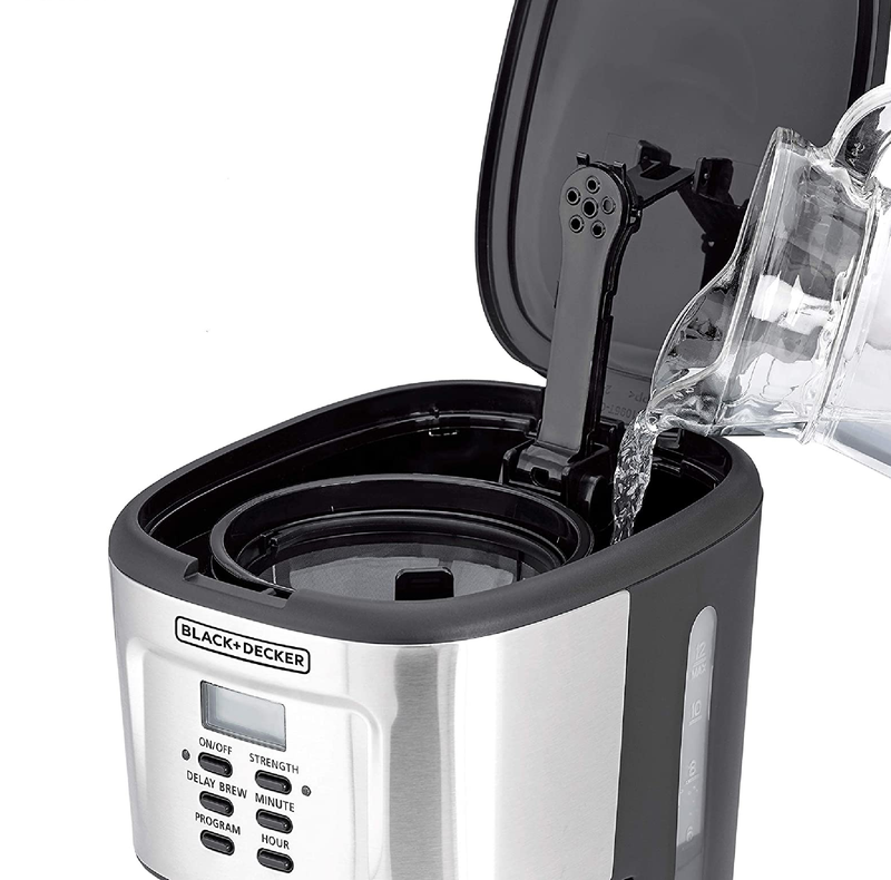 900W 12 Cup Programmable Coffee Maker