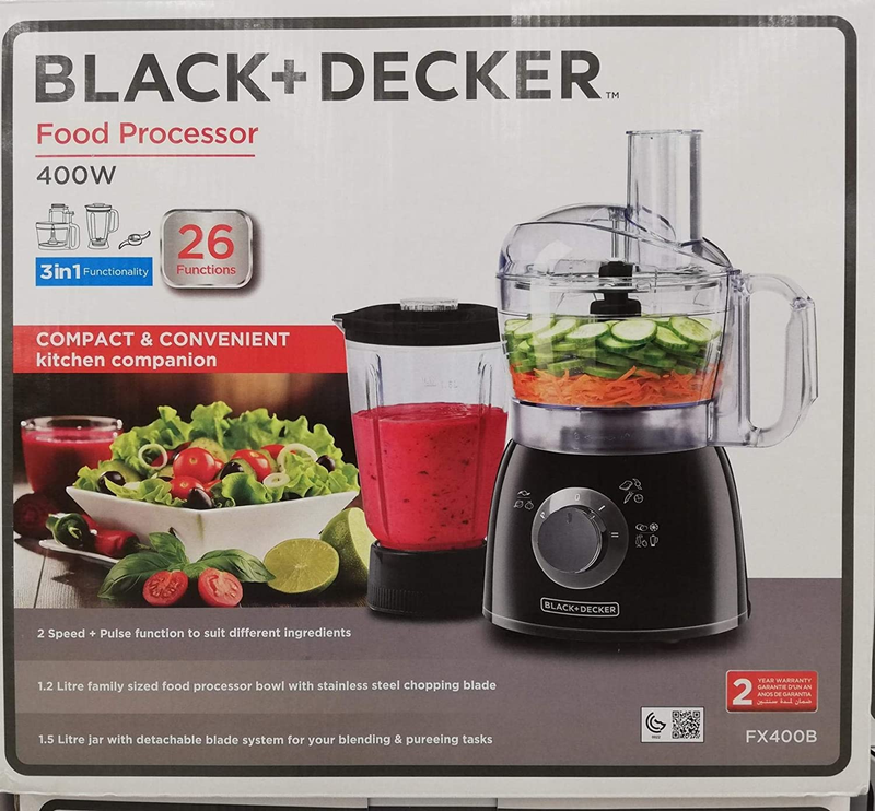 400W Food Processor w ith Blender