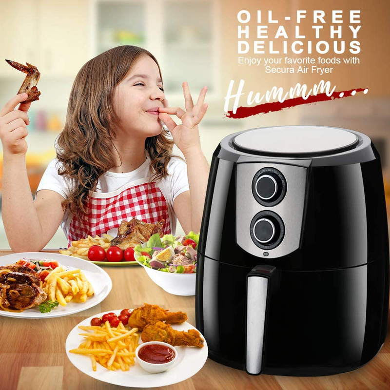 MEGA Air Fryer 5.2L 1800W – Black