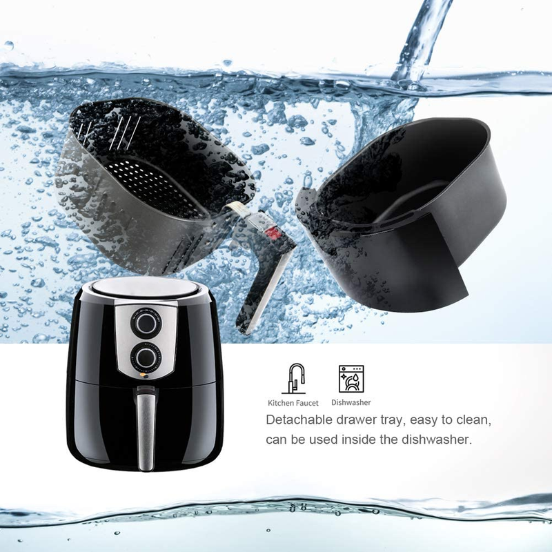 MEGA Air Fryer 5.2L 1800W – Black