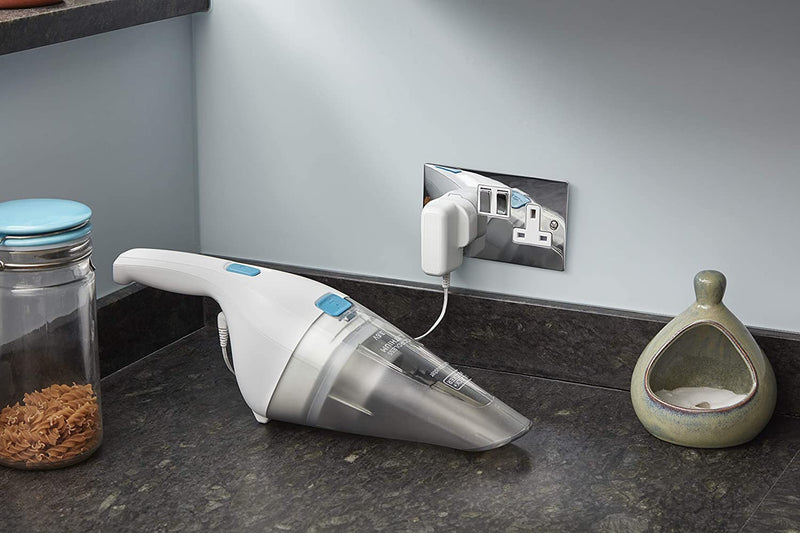 3.6V Li-ion Handheld Vacuum Dustbuster, Grey/White