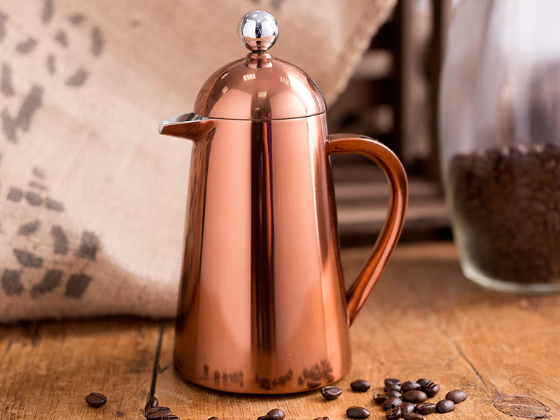 La Cafetière Thermique Insulated 8-Cup Cafetière French Press Coffee Maker, Steel – 1 L (1¾ pints)