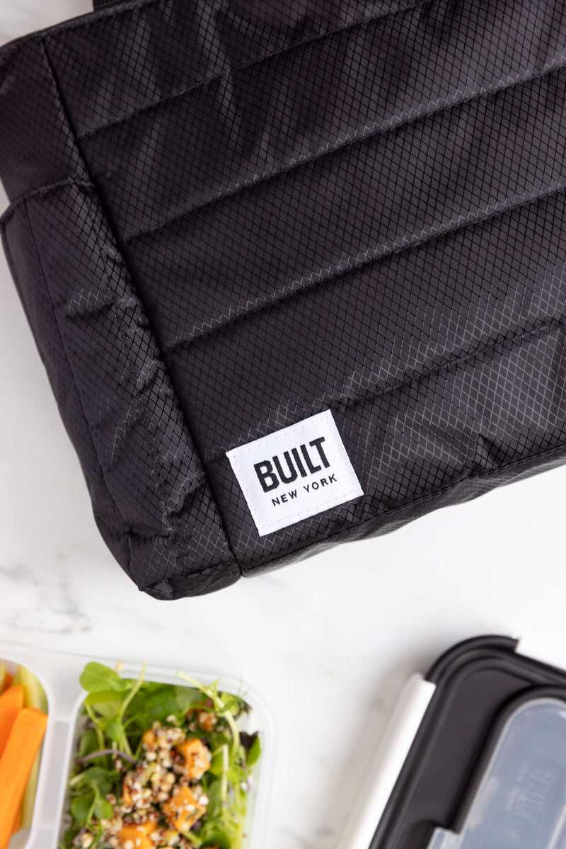 BUILT Insulated Tote Lunch Bag - Black