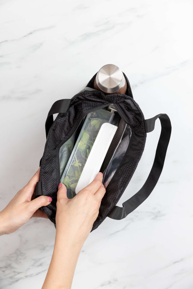 BUILT Insulated Tote Lunch Bag - Black