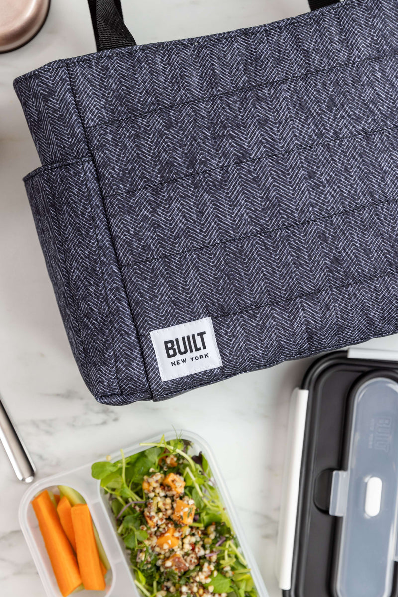 BUILT Insulated Tote Lunch Bag - Slate