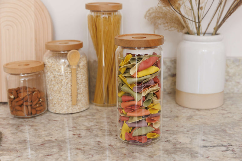 Industrial Kitchen Medium Glass Storage Jar – 1.2L