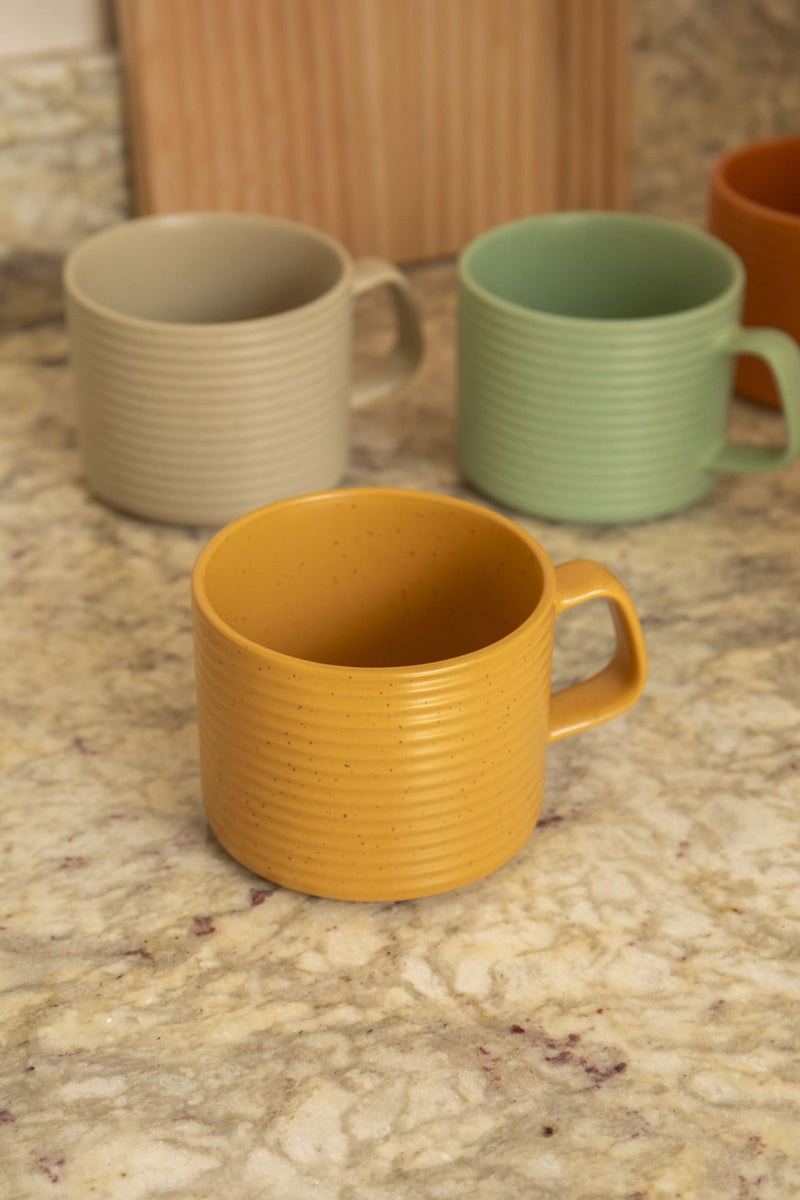 Industrial Kitchen Set of 4 Mugs