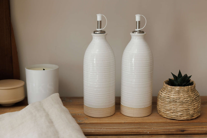 Industrial Kitchen Oil & Vinegar Set