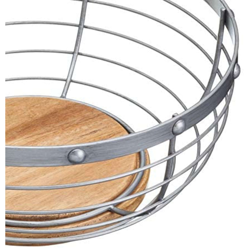 Industrial Kitchen Fruit Basket – Open Wire