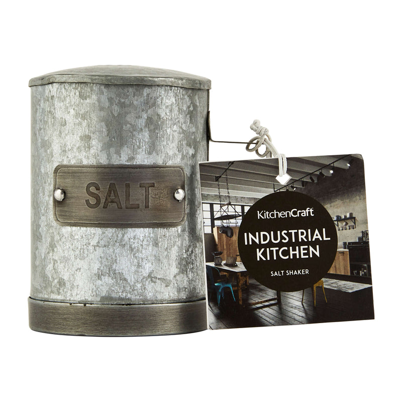 Industrial Kitchen Salt & Pepper Shakers – Glass & Steel