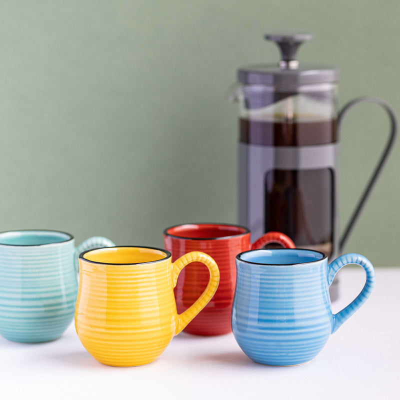 La Cafetière Espresso Mug Set - Brights (Set of 4)
