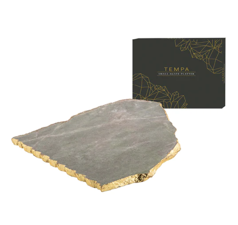 ALLIRA GREEN LARGE PLATTER