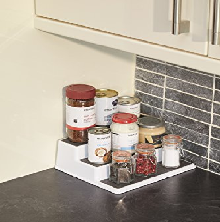 Copco Polypropylene 3-Tier 26 x 23 x 8.5cm Canned Food Organiser