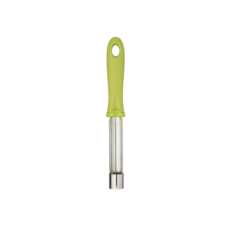 Apple Corer KitchenCraft Healthy Eating Soft-Grip Serrated 22 cm (8.5") - Gre...
