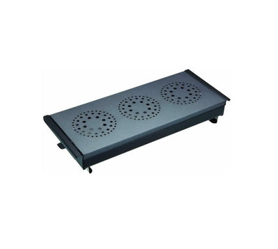 Professional Triple Table-Top Tea Light Food/Plate Warmer Carbon - Mega Hardware