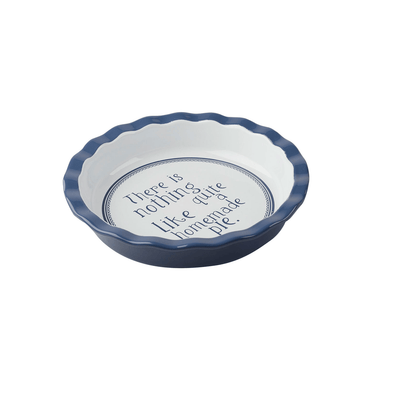 Lily's Home Vintage Indigo Collection Vintage Indigo Round Pie Dish