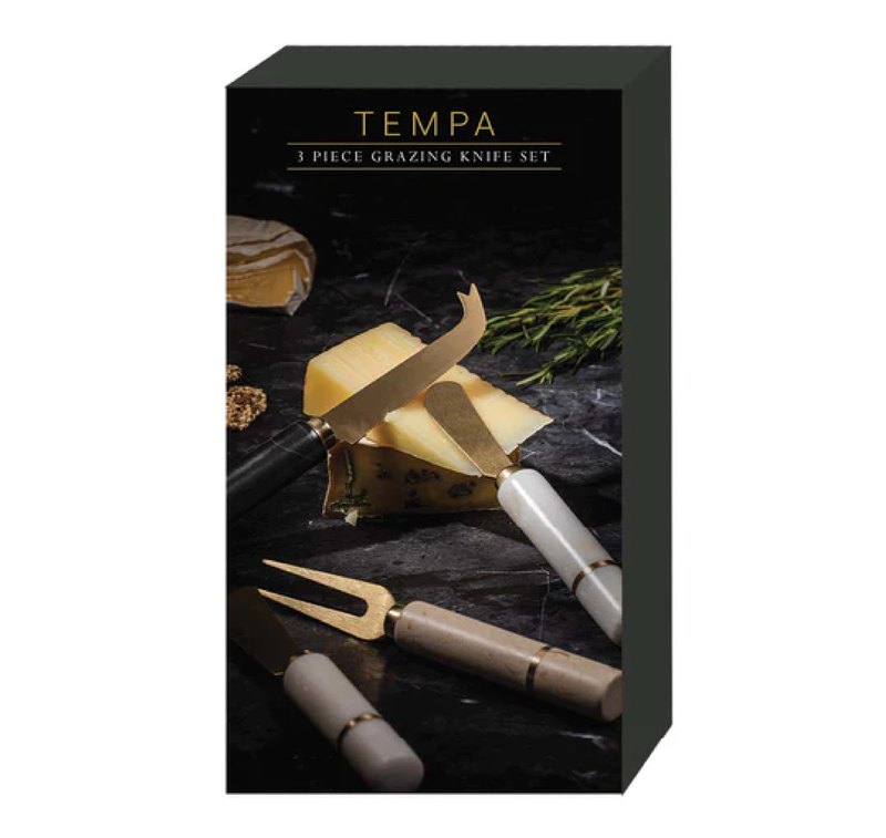 EMERSON WHITE 3PCE GRAZING KNIFE SET