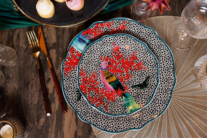 Mikasa x Sarah Arnett Porcelain Side Plates – 19 cm (Set of 4)