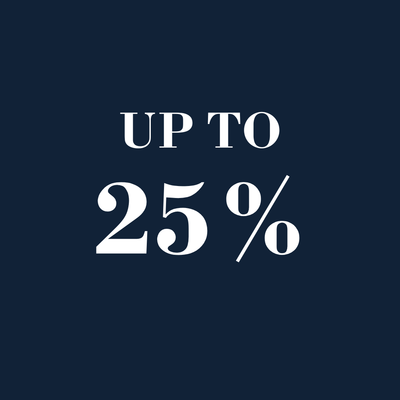 Up to 25%