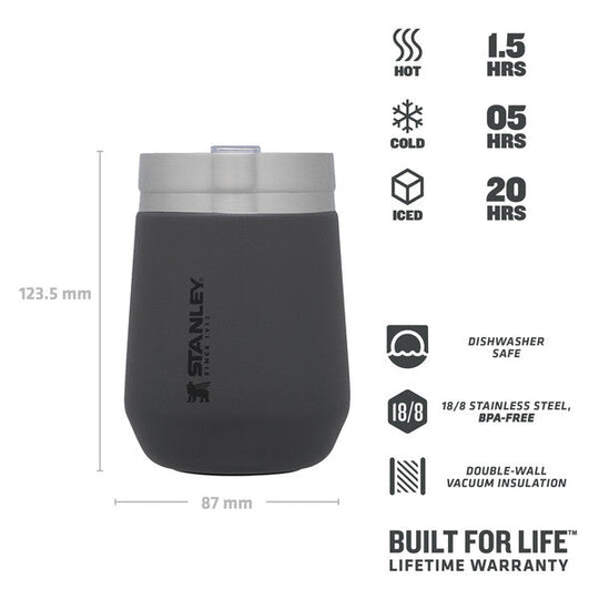 Stanley The Everyday GO Tumbler .29L / 10oz - Charcoal Stanley The Everyday GO Tumbler .29L / 10oz - Charcoal