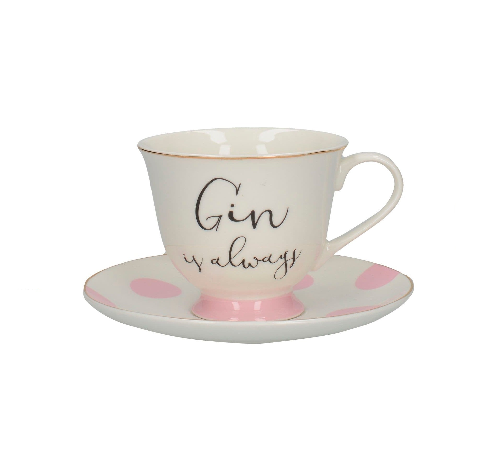 Creative Tops Ava & I Gin And Tonic Cup And Saucer