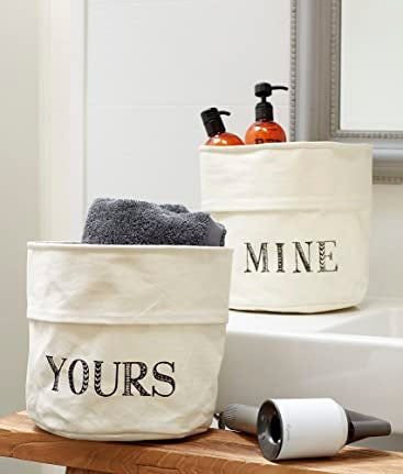 Creative Tops Stir It Up Set Of 2 Yours Mine Storage Bag