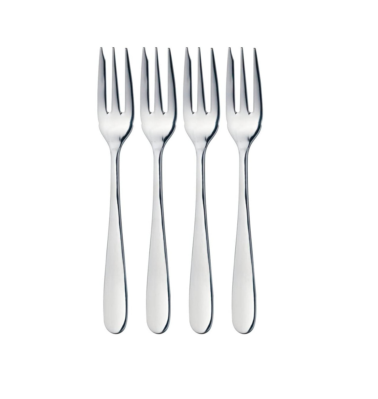 Masterclass Solid Stainless Steel Set of 4 Pastry Forks