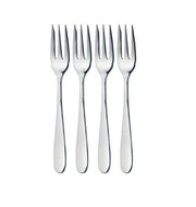Masterclass Solid Stainless Steel Set of 4 Pastry Forks