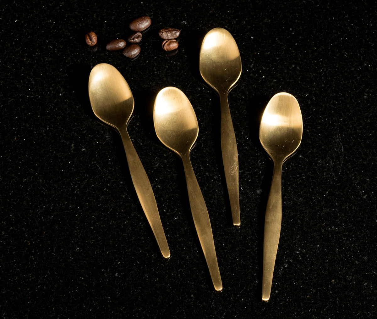 Kohvilusikas 1,2x17x2,5cm 4 tk 'gold' La Cafetiere Creative Tops
