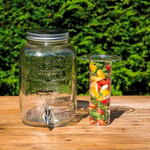 Glass Water Drinks Dispenser