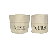 Creative Tops Stir It Up Set Of 2 Yours Mine Storage Bag