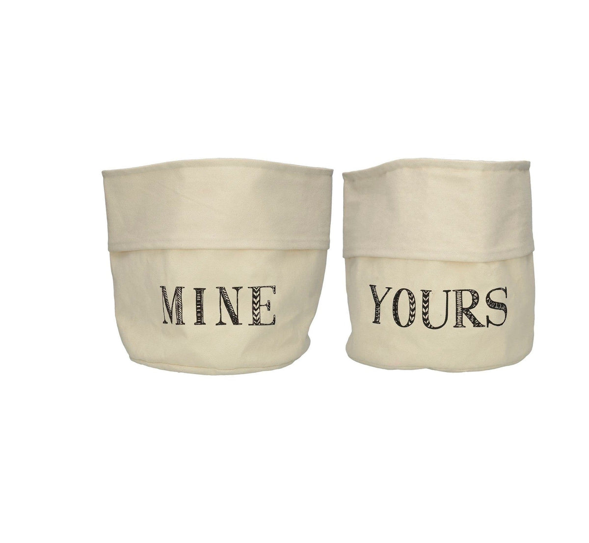 Creative Tops Stir It Up Set Of 2 Yours Mine Storage Bag