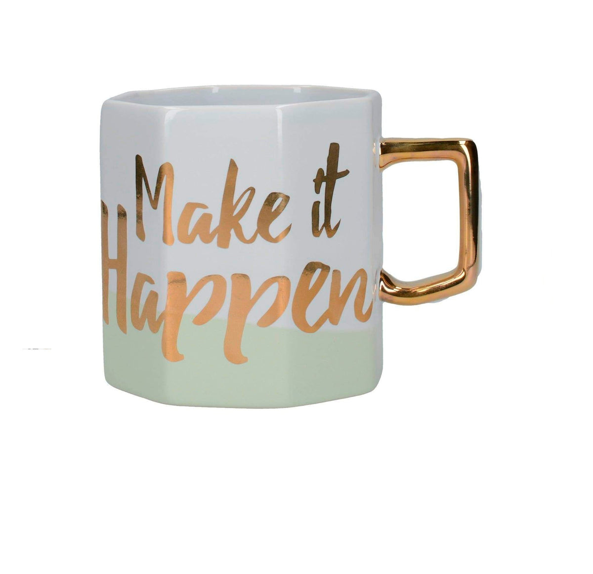 Creative Tops Ava & I Make It Happen Octagonal Mug