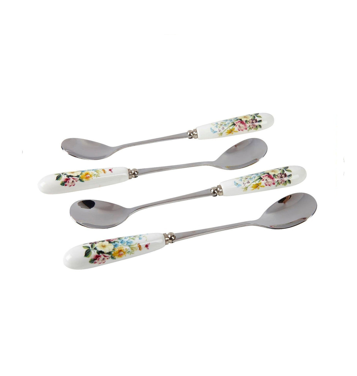 Katie Alice English Garden Set Of 4 Teaspoons