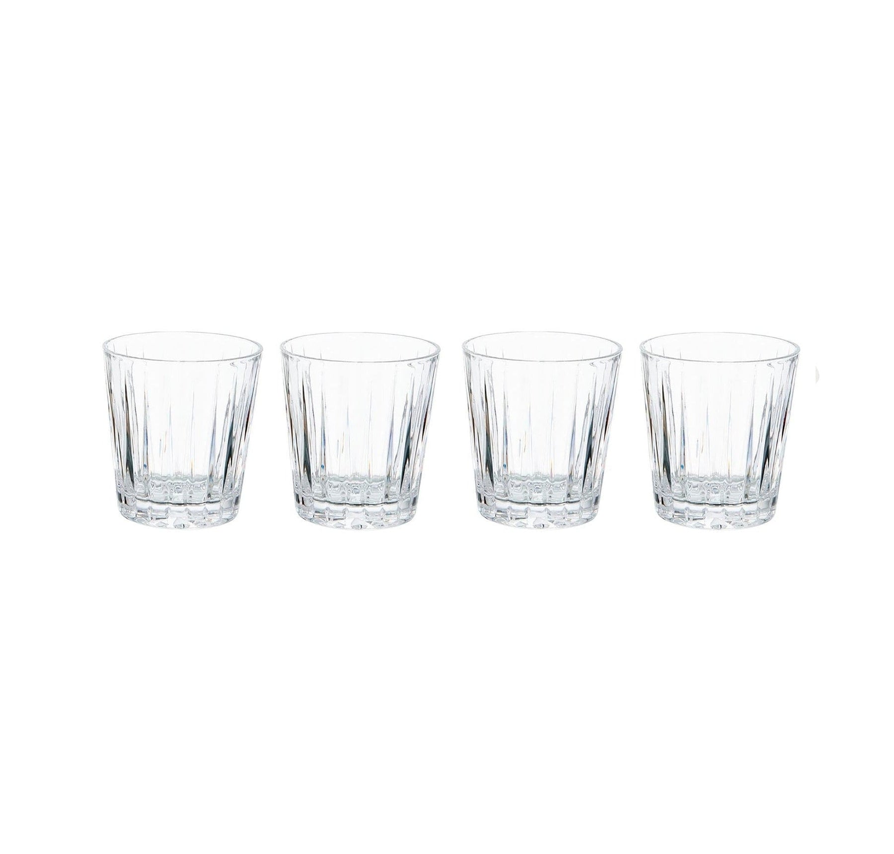 Mikasa Revel Set Of 4 12Oz Double Old Fashioned Glasses Mikasa Revel Set Of 4 12Oz Double Old Fashioned Glasses