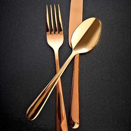 Mikasa Ciara Diseno 16 Piece Cutlery Set Gold