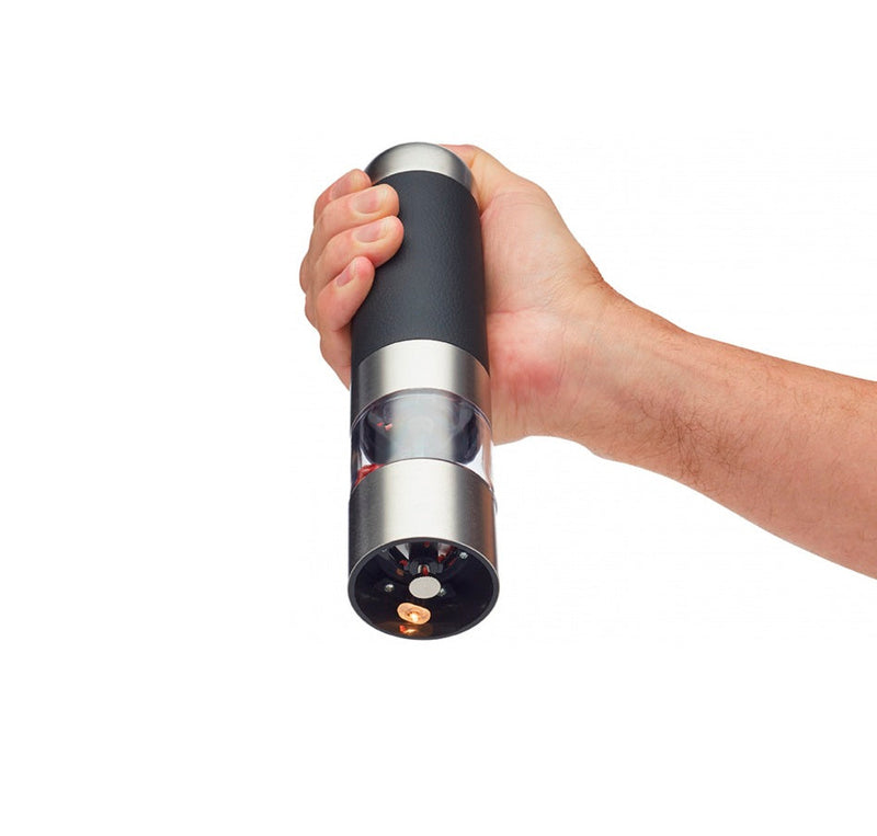 Master Class Adjustable Electric Salt and Pepper Mill With Light 22 Cm