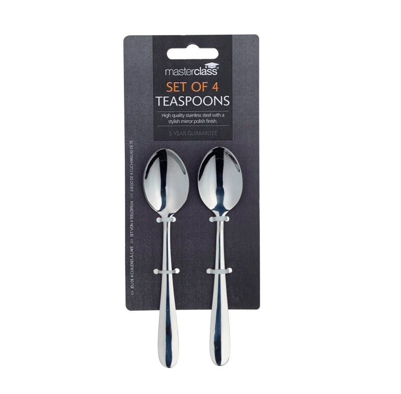 Master Class Egg Spoons Set Of Four Stainless Steel