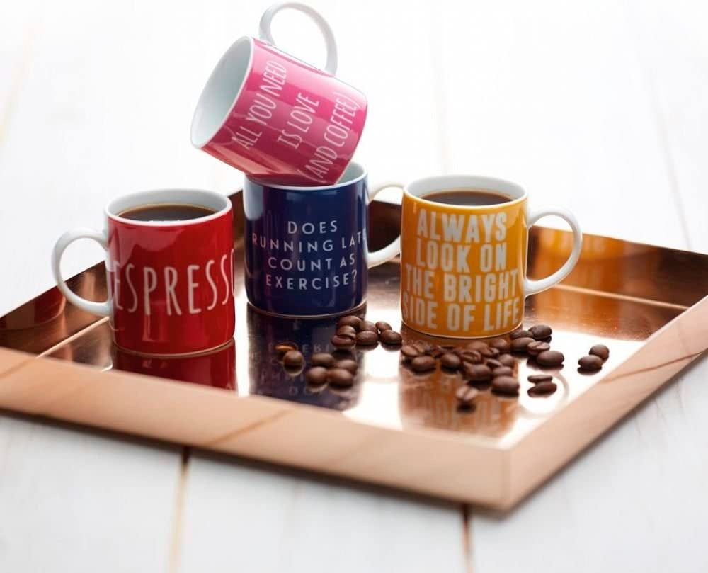 KC ESPRESSO YOURSELF ESPRESSO CUP 80ML & Saucer
