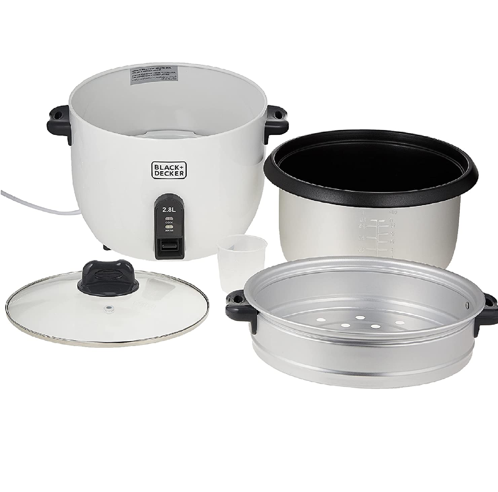 Black & Decker - Non Stick Rice Cooker 2.8L