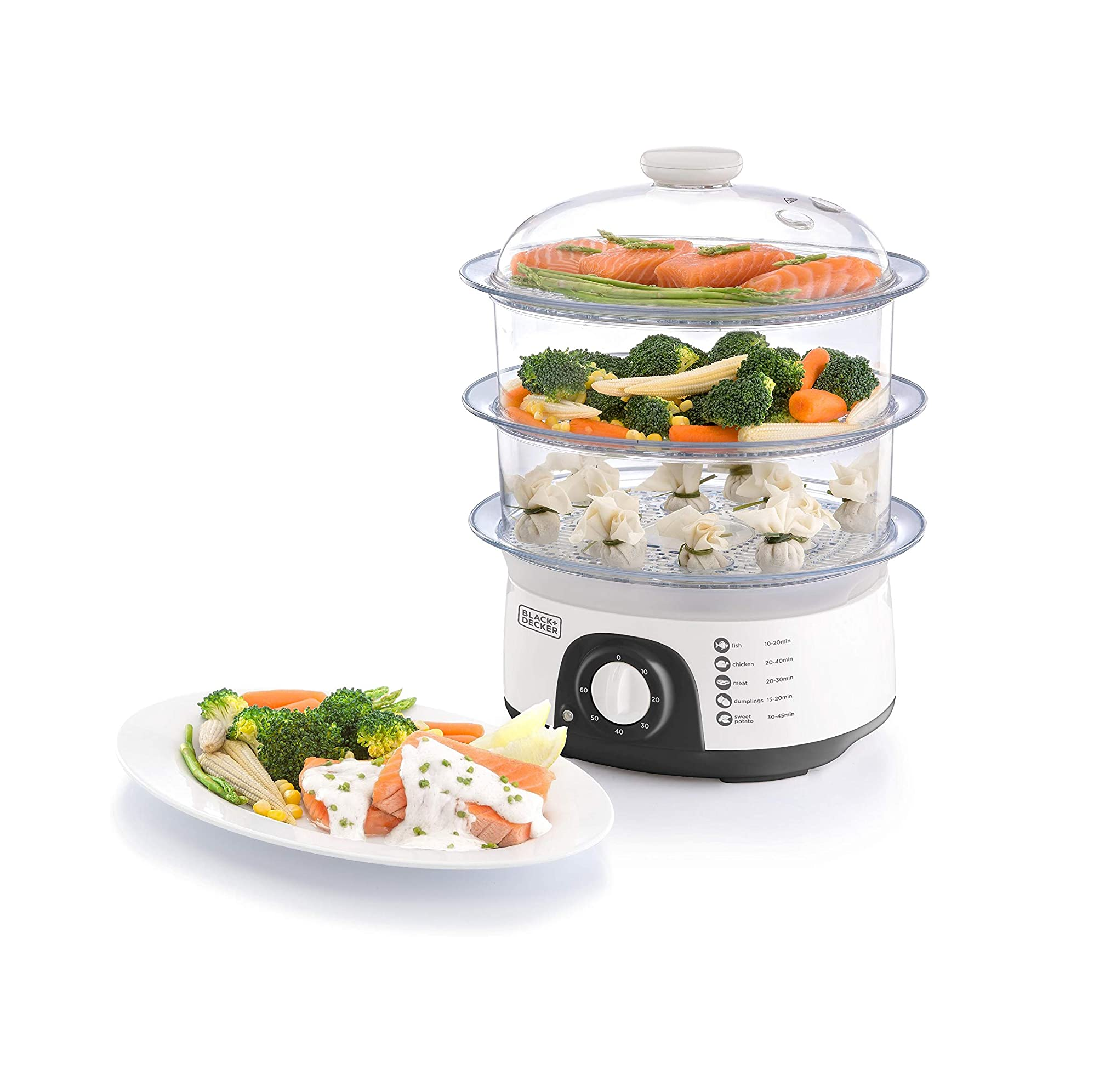 775 W - 3 Tier Food Steamer