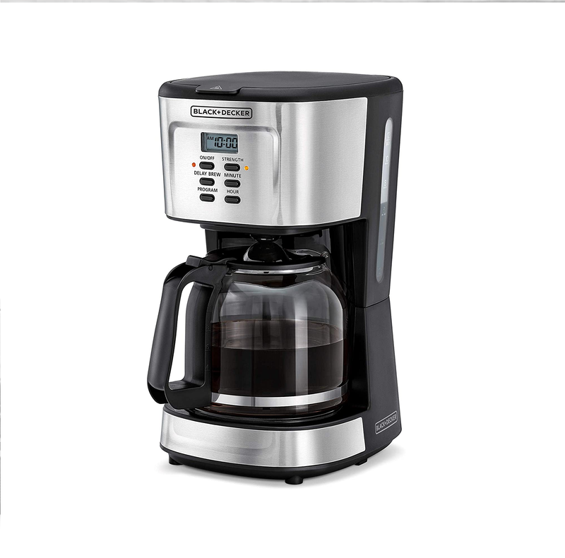 900W 12 Cup Programmable Coffee Maker