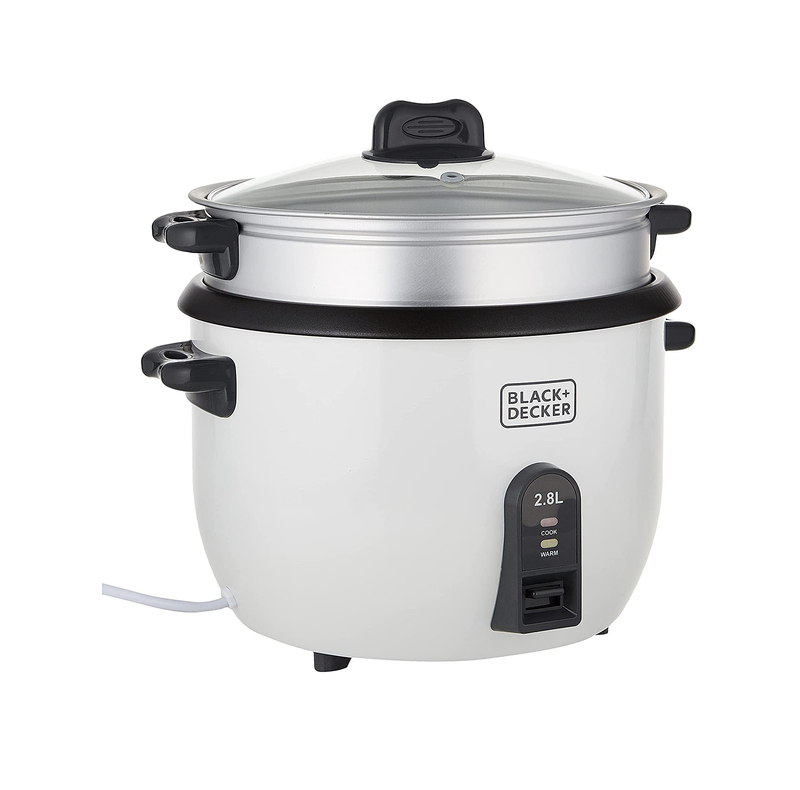 Black & Decker - Non Stick Rice Cooker 2.8L