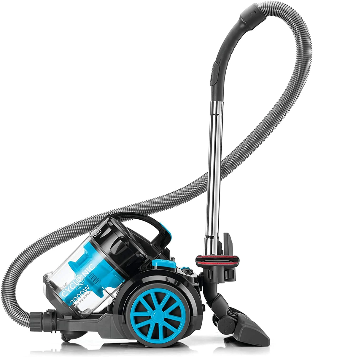 1800W Bagless Cyclonic Canister Vacuum